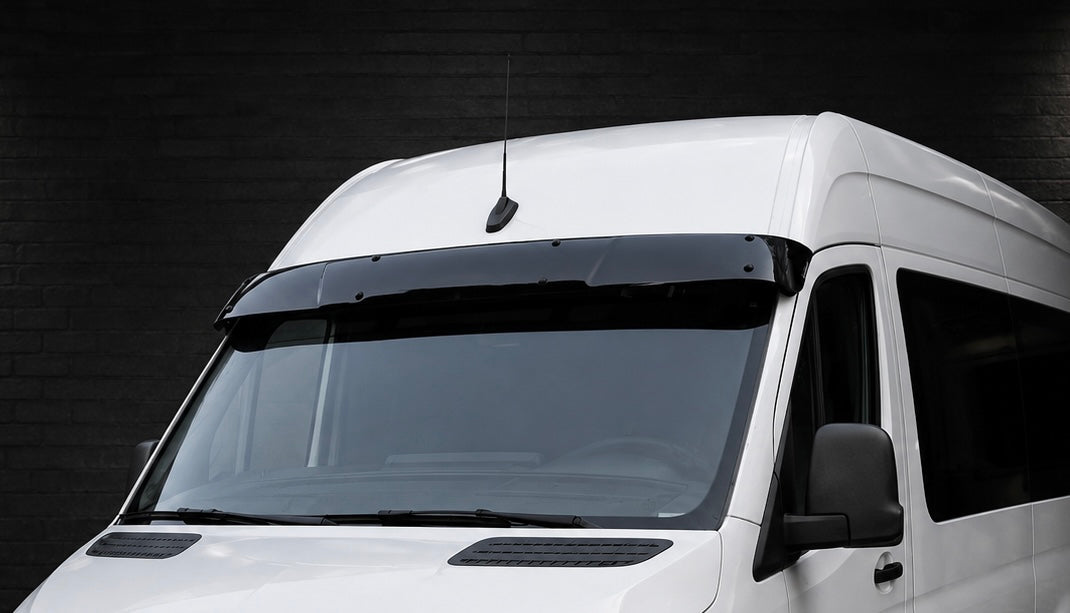 Aurinkolippa - Mercedes-Benz Sprinter W907 - Kiiltävä musta