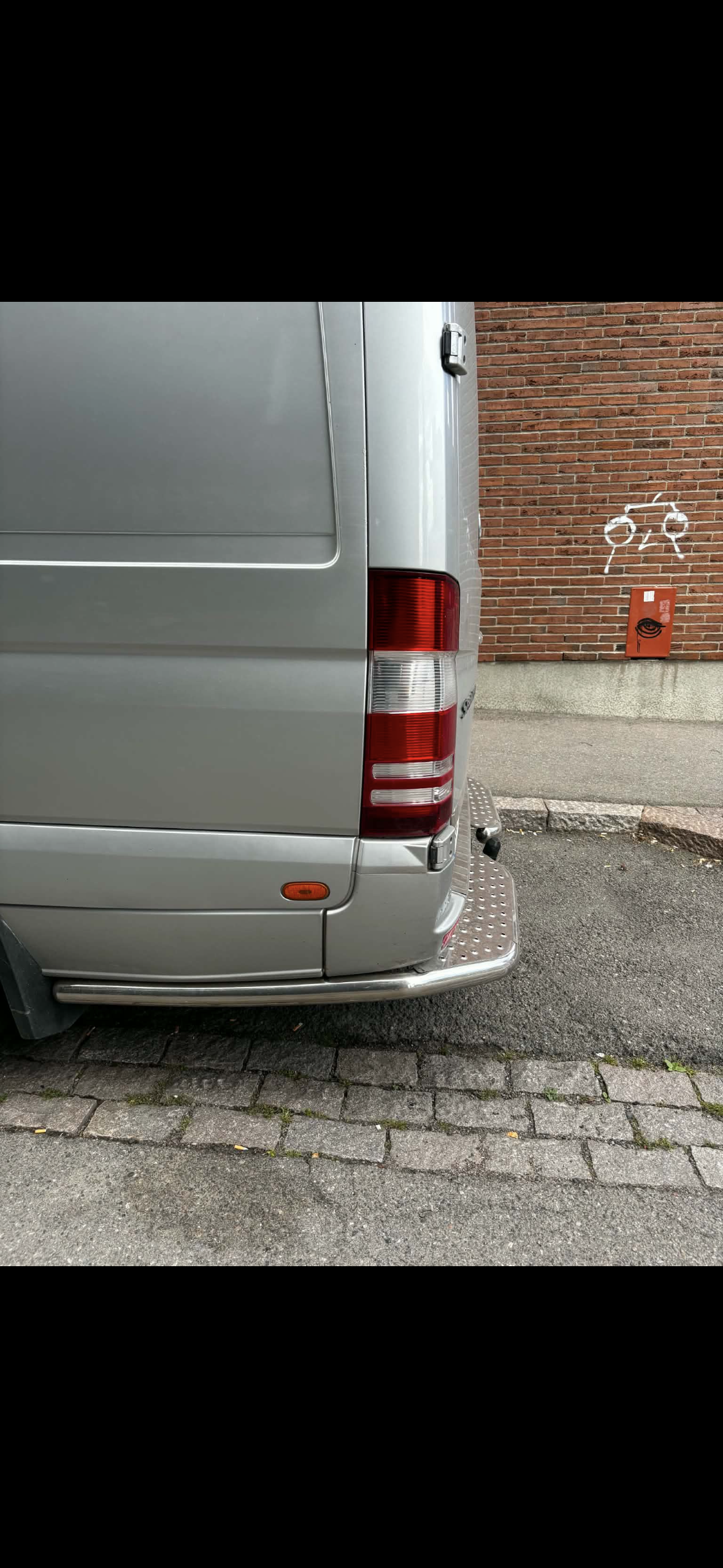 Takaputket askelmalla- Mb sprinter W906/W907 / Crafter Mk1 - Chromi