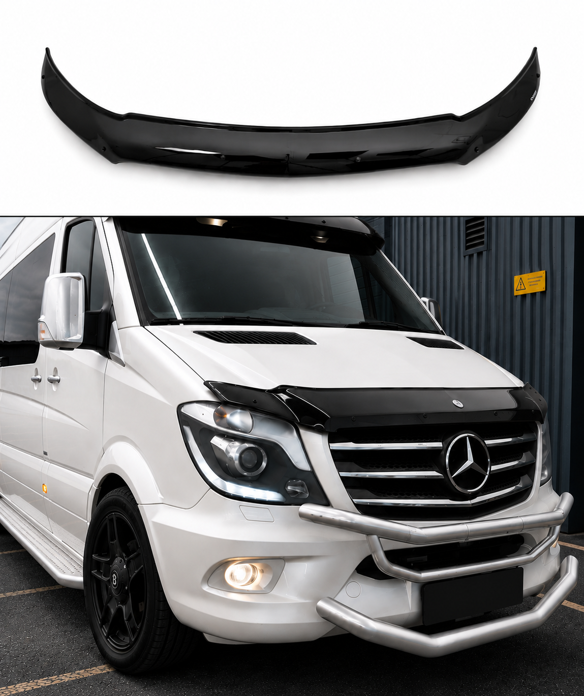Sprinter konepellin tuuliohjain W906 Facelift (8/2013-2018)