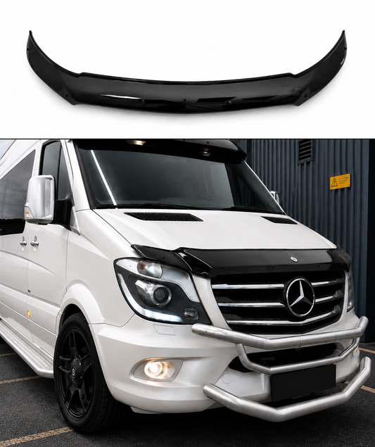 Tuulenohjain / konepellin kivisuoja - Mercedes-Benz Sprinter W906 Facelift