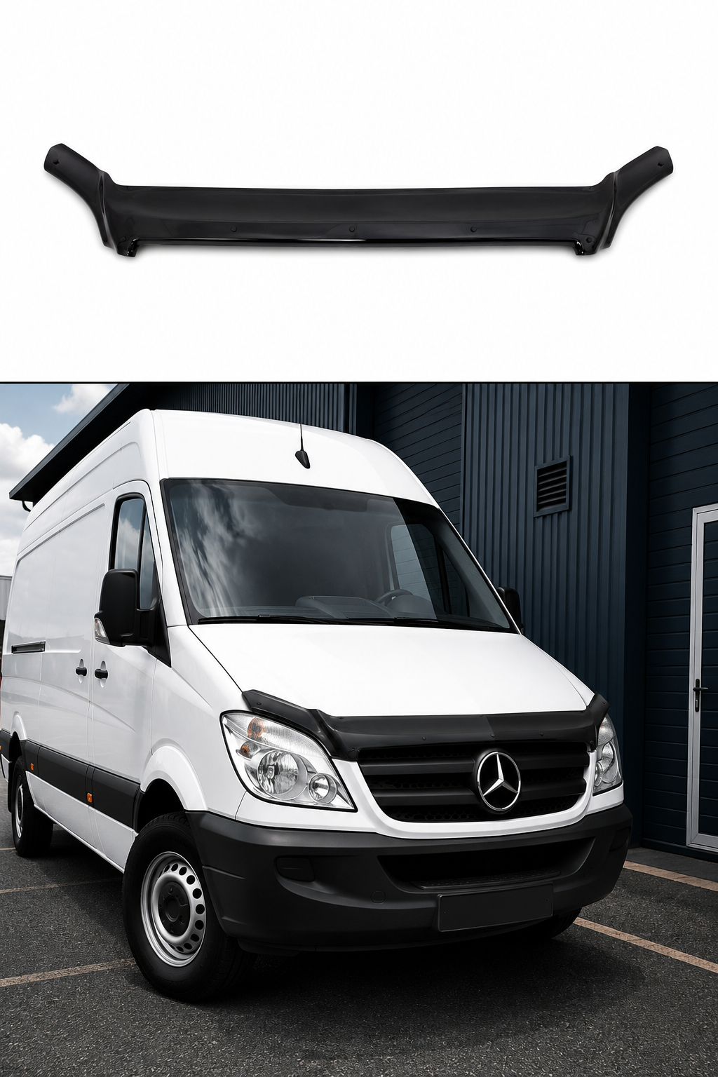 Sprinter W906 Konepellin tuuliohjain (2006-2013)